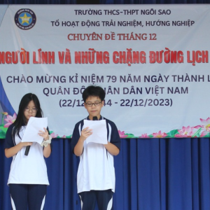 CHUYÊN ĐỀ THÁNG 12  "NGƯỜI LÍNH VÀ NHỮNG CHẶNG ĐƯỜNG LỊCH SỬ"  ​