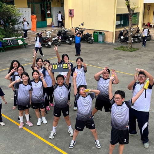 GIẢI BÓNG CHUYỀN CẤP THCS, NGÔI SAO 2025