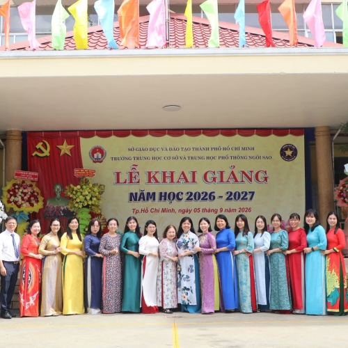 🌺 LỄ KHAI GIẢNG NĂM HỌC 2026 – 2027 🌺
