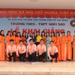 TRƯỜNG NGÔI SAO TƯNG BỪNG KHAI GIẢNG NĂM HỌC 2023 - 2024